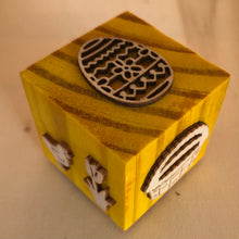 Load image into Gallery viewer, Wooden Block 6 Sided Stamps