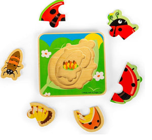 Ladybird wooden puzzle