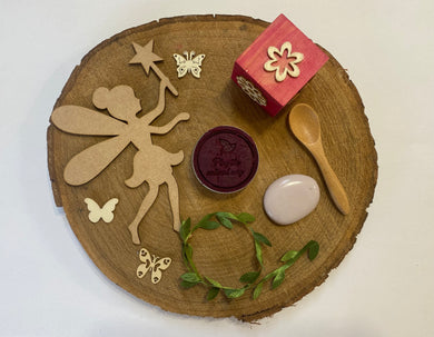 Fairy themed sensory dough lucky dip