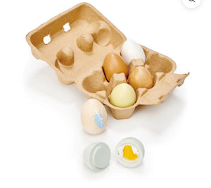 Tender leaf toys - fresh eggs set