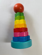 Wooden flower tower