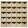 Wooden 25 drawer cabinet - ideal for advent or general storage