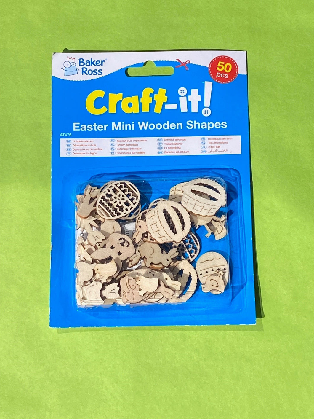 Wooden Easter Crafting Shapes