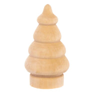 Wooden Christmas trees - Pack of 5