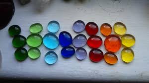 Glass Beads/Pebbles - 100 qty/450g