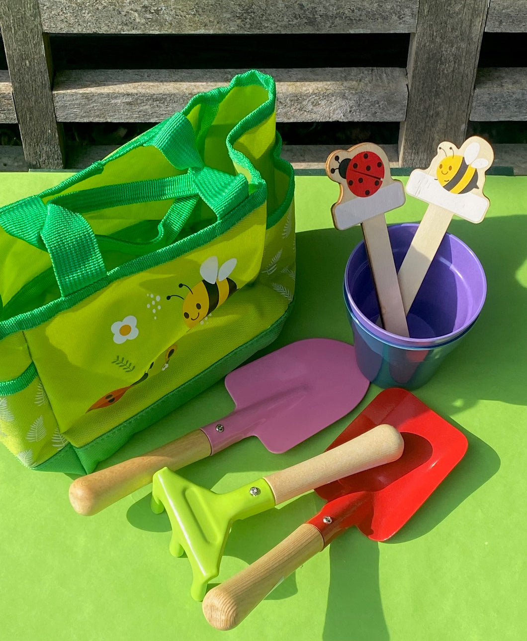 Childrens Gardening Set in a Bag
