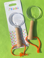 Wooden Handled Magnifying Glass