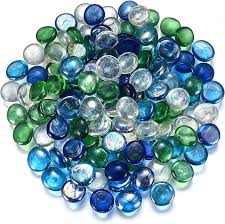 Glass Beads/Pebbles - 100 qty/450g