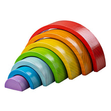 Load image into Gallery viewer, Wooden Stacking Rainbow