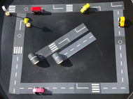 Road Tape &  Wooden Vehicle Set