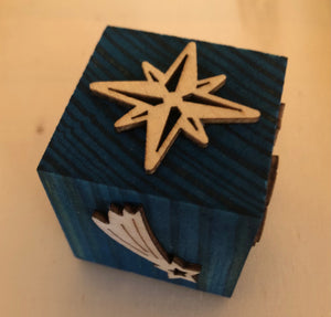 Wooden Block 6 Sided Stamps