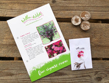 Load image into Gallery viewer, Grow your own flower garden &amp; mini flower press kit