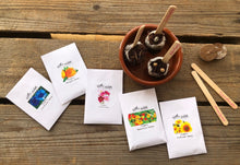 Load image into Gallery viewer, Grow your own flower garden &amp; mini flower press kit